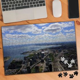 74705 Kuş Bakışı Şehir Görüntüsü 240 Parça Puzzle Yapboz