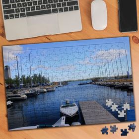 74706 Liman İskelesi Tekneler 240 Parça Puzzle Yapboz