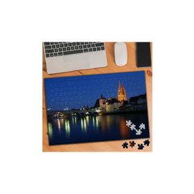 74709 Mimari Taş Köprü Mavi Deniz 240 Parça Puzzle Yapboz