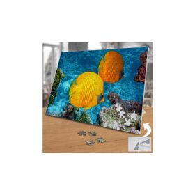 74710 Okyanusta Sarı Renkte Balıklar 240 Parça Puzzle Yapboz