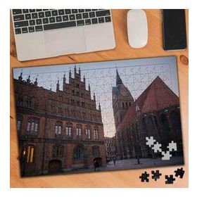 74715 Saat Kulesi Mimari Evler 240 Parça Puzzle Yapboz
