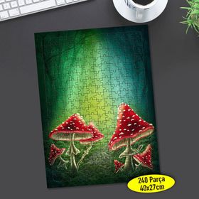 74727494 Masalsı Kırmızı Mantarlar 240 Parça Puzzle Yapboz