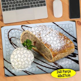 74738 Viyana Usulü Strudel Turta Yiyecek 240 Parça Puzzle Yapboz