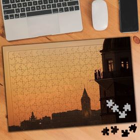 74751 Kız Kulesi ve Galata Kulesi 240 Parça Puzzle Yapboz