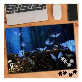 74755 Mavi Kelebekler Rüyası 240 Parça Puzzle Yapboz