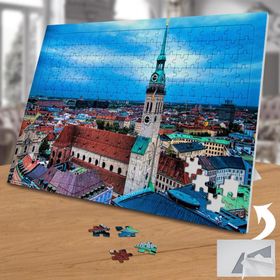 74756 Evler ve Saat Kulesi 240 Parça Puzzle Yapboz