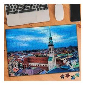 74756 Evler ve Saat Kulesi 240 Parça Puzzle Yapboz