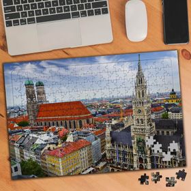 74757 Munih Almanya Şehri 240 Parça Puzzle Yapboz