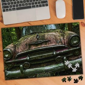74759 Ormanda Terk Edilmiş Eski Araba 240 Parça Puzzle Yapboz