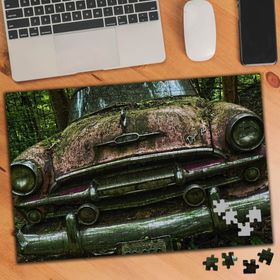 74759 Ormanda Terk Edilmiş Eski Araba 240 Parça Puzzle Yapboz