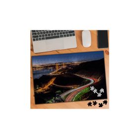 74772 Gün Batımı Şehrin Akşam Görüntüsü 240 Parça Puzzle Yapboz