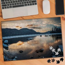 74775 Kış Mevsimi ve Doğa Manzarası 240 Parça Puzzle Yapboz