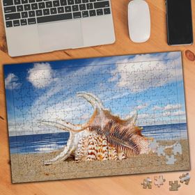 74777 Kumsalda Deniz Kabukları 240 Parça Puzzle Yapboz