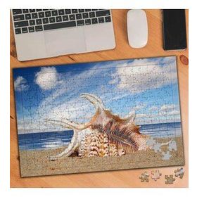 74777 Kumsalda Deniz Kabukları 240 Parça Puzzle Yapboz
