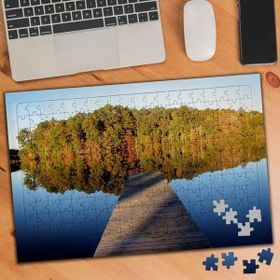 74786 Muhteşem Ağaç Yansıma Manzarası 240 Parça Puzzle Yapboz