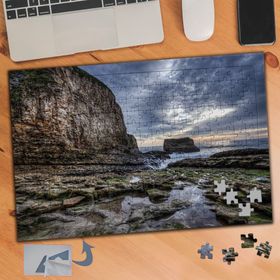 748 Dağ Kenarında Akarsular 240 Parça Puzzle Yapboz Tablo