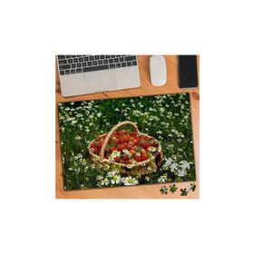 74838 Papatyalar İçinde Çilek Dolu Sepet 240 Parça Puzzle Yapboz