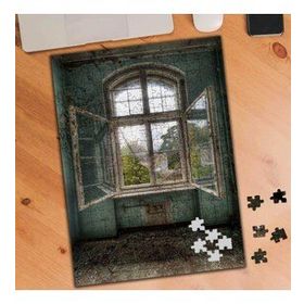 74841 Terk Edilmiş Evin Açık Penceresi 240 Parça Puzzle Yapboz
