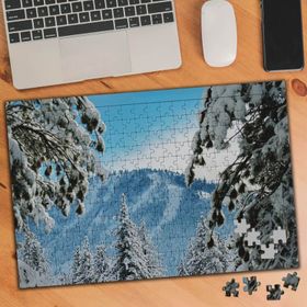 74853 Tabiat Kış Manzarası 240 Parça Puzzle Yapboz
