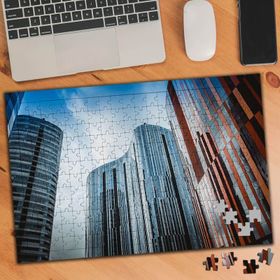 74855 Gökdelen Binalar Mimari Yapı 240 Parça Puzzle Yapboz