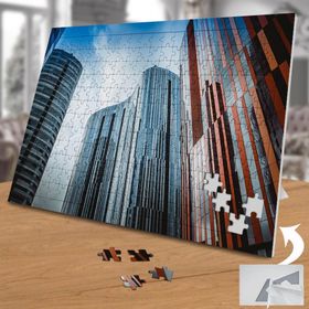 74855 Gökdelen Binalar Mimari Yapı 240 Parça Puzzle Yapboz