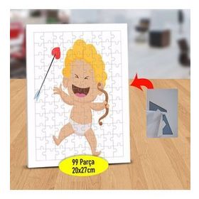 74855130 Aşk Tanrısı Bebek Eros 99 Parça Puzzle Yapboz Tablo