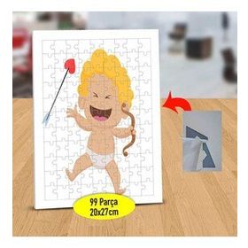 74855130 Aşk Tanrısı Bebek Eros 99 Parça Puzzle Yapboz Tablo