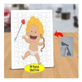 74855130 Aşk Tanrısı Bebek Eros 99 Parça Puzzle Yapboz Tablo