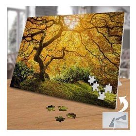 74857 Sararmış Ağaç Yaprakları 240 Parça Puzzle Yapboz