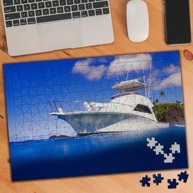 74860 Mavi Denizde Tekne Gezintisi 240 Parça Puzzle Yapboz