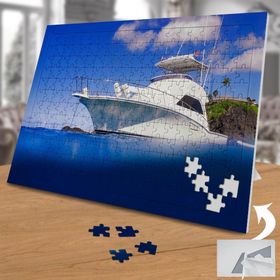 74860 Mavi Denizde Tekne Gezintisi 240 Parça Puzzle Yapboz