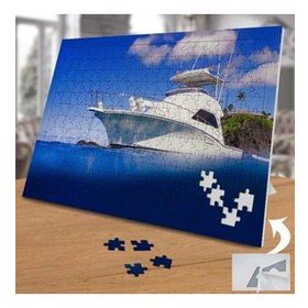 74860 Mavi Denizde Tekne Gezintisi 240 Parça Puzzle Yapboz