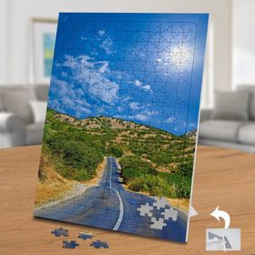 74861 Gökyüzü Dağlar ve Orman Yolu 240 Parça Puzzle Yapboz