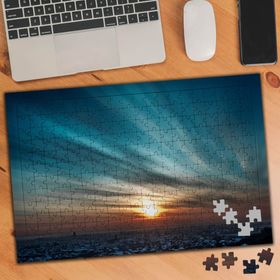 74869 Şehrin Akşam Üstü Gün Batımı 240 Parça Puzzle Yapboz