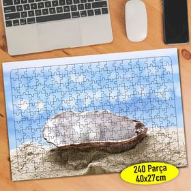 74885166 Kumsalda Deniz Kabuğu 240 Parça Puzzle Yapboz