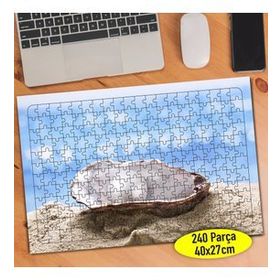 74885166 Kumsalda Deniz Kabuğu 240 Parça Puzzle Yapboz