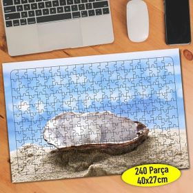 74885166 Kumsalda Deniz Kabuğu 240 Parça Puzzle Yapboz