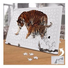 74895 Yavru ve Anne Kaplan 240 Parça Puzzle Yapboz