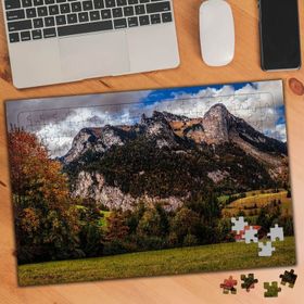 74900 Yüksek Dağlar ve Doğa Manzarası 240 Parça Puzzle Yapboz