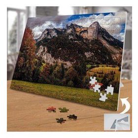 74900 Yüksek Dağlar ve Doğa Manzarası 240 Parça Puzzle Yapboz