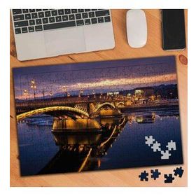 74945 Demir Köprünün Denize Yansıması 240 Parça Puzzle Yapboz