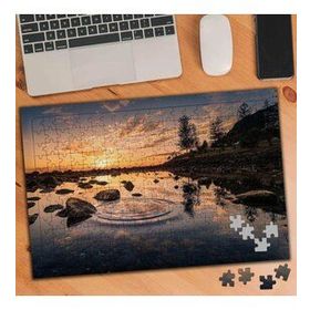 74949 Gün Batımında Doğa Manzarası 240 Parça Puzzle Yapboz