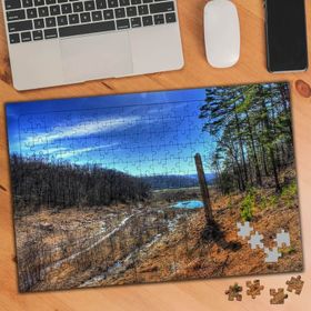 74953 Güzel Gölet Vadi Manzarası 240 Parça Puzzle Yapboz