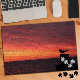 74962 Kızıl Gökyüzü Deniz ve Martı 240 Parça Puzzle Yapboz