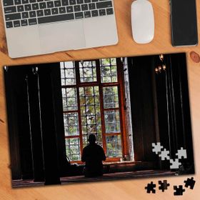 74984 Dua Eden İnsan Silüeti İbadet 240 Parça Puzzle Yapboz