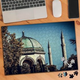 74992 İstanbulda Cami Minareleri 240 Parça Puzzle Yapboz