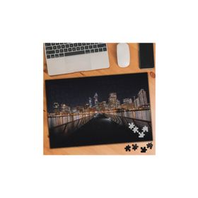 74993 Şehir Köprü ve Deniz Manzarası 240 Parça Puzzle Yapboz