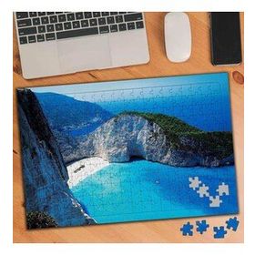 74999 Mavi Deniz Sarp Kayalıklar 240 Parça Puzzle Yapboz