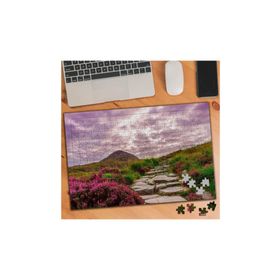 75005 Pembe Minik Çiçekli Taş Yol 240 Parça Puzzle Yapboz
