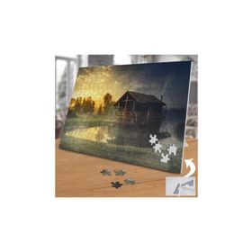 75008 Sisli Havada Ahşap Ev 240 Parça Puzzle Yapboz